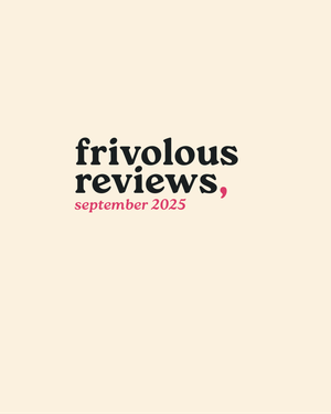 Frivolous Reviews - Short Stories 9/17/25